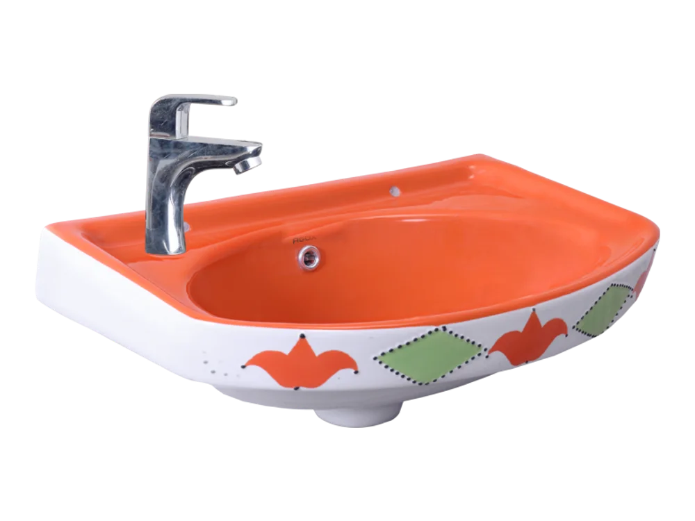 Antica Wash Basin – Orange