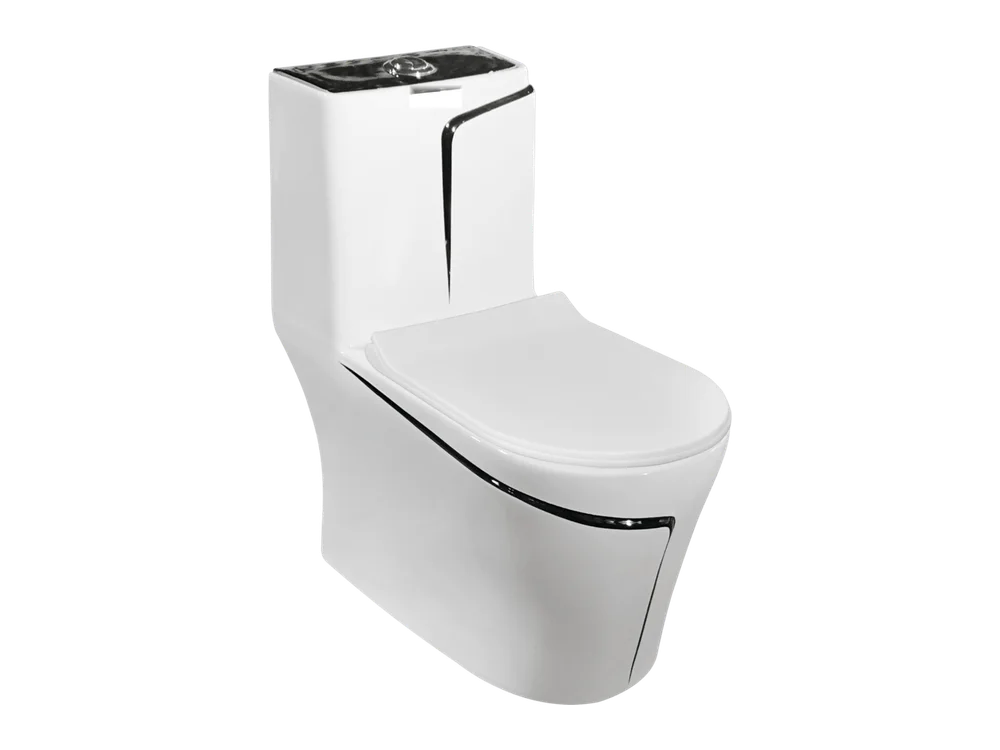One Piece Toilet 1002 – Black