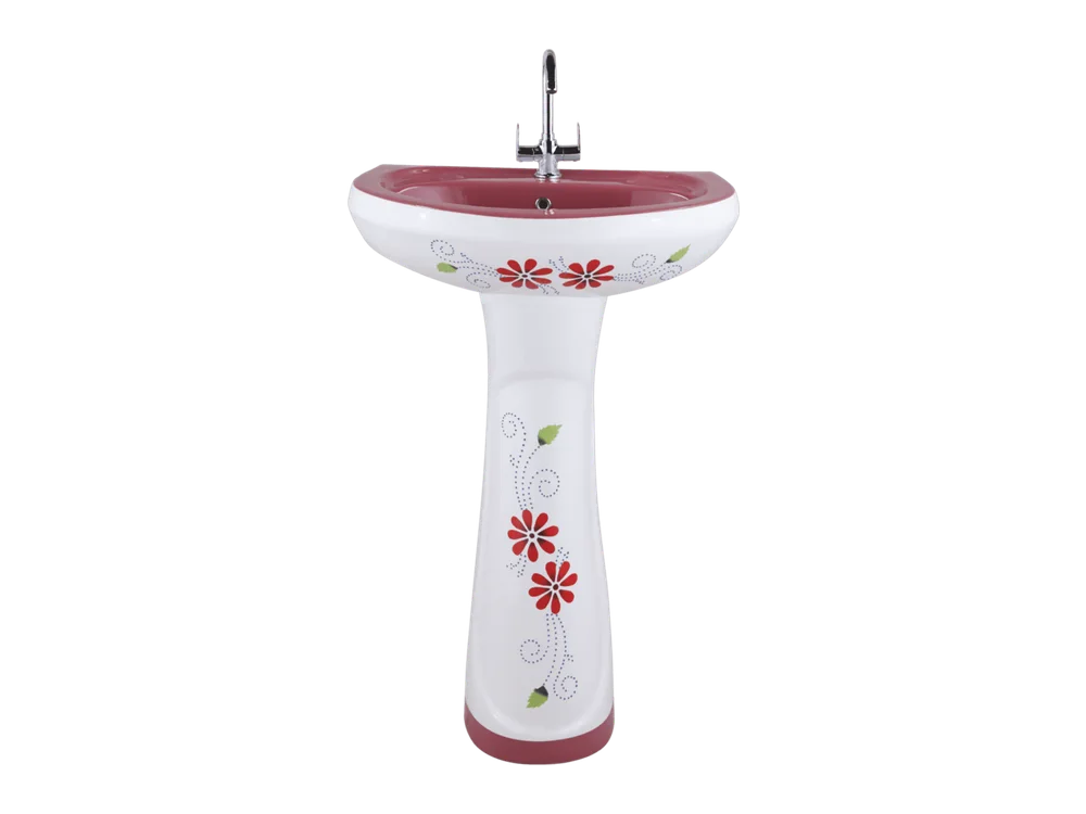 Pedestal Wash Basin 3005 – Magenta